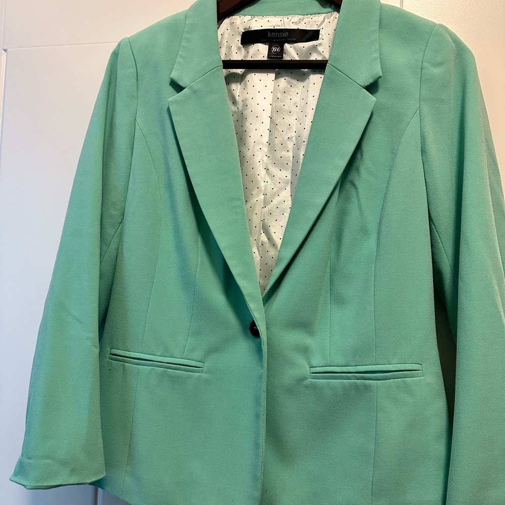 Mint Green Blazer